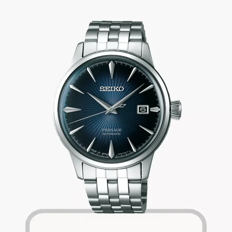 Seiko Presage Cocktail Time Blue Dial Men's Watch- SRPB41J1